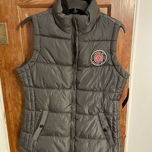 Madden Girl Grey Puffer Vest